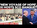 Download Lagu Xi Toasts Unity at SCO Banquet in Tianjin, Welcomes Putin, Modi, Lukashenko | Times Now World