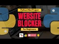 Website Blocker Python Mini Projects Jr Eternal