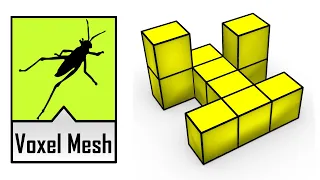 Rhino Grasshopper Pufferfish Voxel Mesh