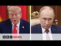 Download Lagu Trump says he has spoken to Putin to arrange Zelensky meeting | BBC News