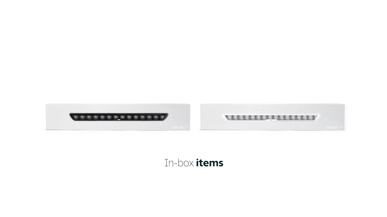 Video: OZZ XB1 20 wit LED bar