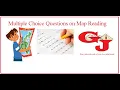 CSEC Geography Multiple Choice on Map Reading