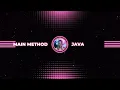 IntelliJ IDEA Java Tutorial for Beginners The main method