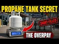 The Propane Exchange Racket Your Full Tank Is 15 Short Refill vs Exchange