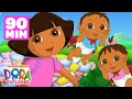 Download Lagu Dora's Super Baby Adventures! 👶 Dora the Explorer | 90 Minutes | Dora \u0026 Friends