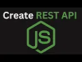 Create Simple REST API with Node js Express Node js Express Tutorial RESTful APIS