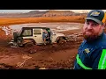 Parental Warning Teenagers Bury Jeep Deep In Mud