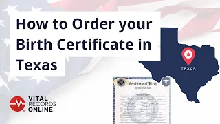 How to Order Your Birth Certificate in Texas Vital Records Online
