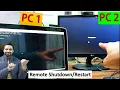 How to Remote Shutdown another PC