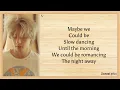 Download Lagu V - SLOW DANCING (LYRICS)