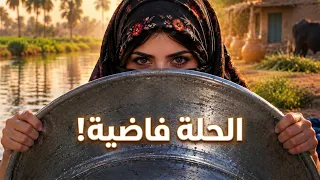 عينه في الحلة والحلة فاضية                 دندنها