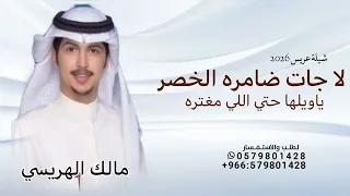 لا جات ضامره الخصر ياويلها حتي الي مغتره   مالك الهريسي      حصريا  شيلة لا جات ضامره الخصر  دندنها