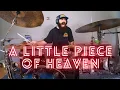 Download Lagu A LITTLE PIECE OF HEAVEN | AVENGED SEVENFOLD - SINGLE PEDAL DRUM COVER.