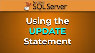 Advanced Databases - UPDATE data in a table SQL Server