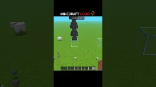 Minecraft Logic Shortsfeed Minecraft Shorts 