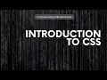 Introduction to CSS Inline Internal and External CSS CSS Series Part 1 Domain Skill