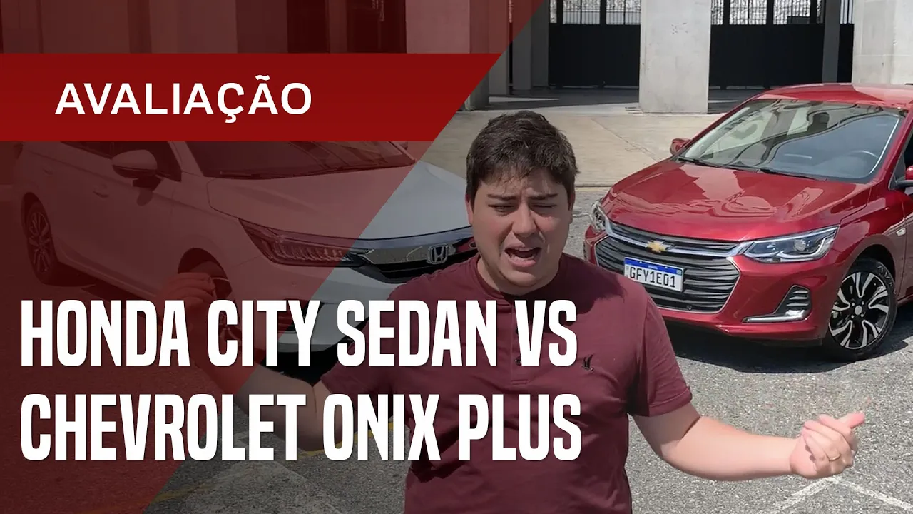 Duelo de City Sedan x Onix Plus mostra quem ganha quando o assunto é o custo-benefício