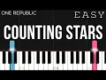 Lagu OneRepublic - Counting Stars | EASY Piano Tutorial