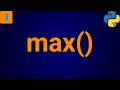 Python Max Function