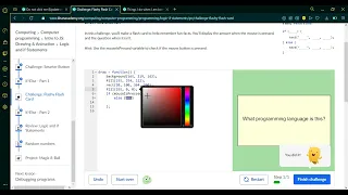 Challenge Flashy Flash card Khan academy