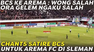 Download CHANTS SATIRE BCS UNTUK AREMA FC‼️ WONG SALAH ORA GELEM NGAKU SALAH 😂 BCS DATANG LAGI, PSS ONFIRE‼️ MP3