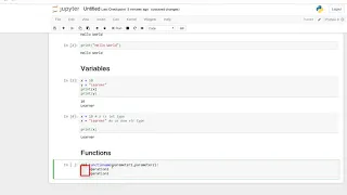 2 Functions in Python - Python for Data Science Machine Learning Deep learning