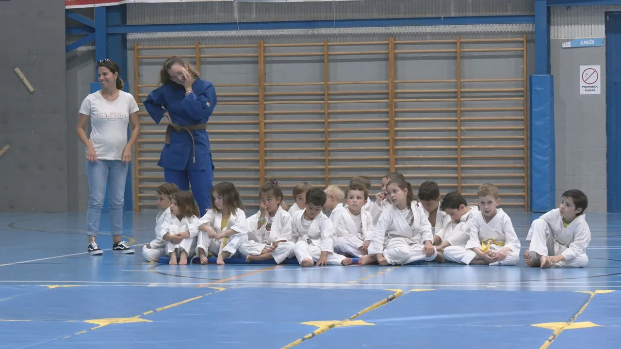 Exhibición de clausura de la Escuela de Judo
