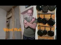 Rustic Handmade Cast Iron Pan Wall