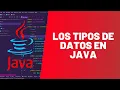 DATA TYPES in JAVA - JAVA MASTER