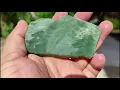 Menggosok giok jadeite jade super kebumen