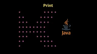 Print K Pattern in java watch till end