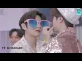 BTS V putting lipstick on BTS members