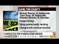 3 arrested for vandalizing covered bridge in Hamilton County