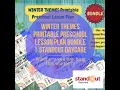 WINTER THEMES Printable Preschool Lesson Plan BUNDLE Standout Daycare