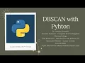 DBSCAN with Pyhton