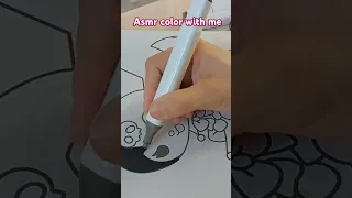 Kuromi coloring page Asmr color with me