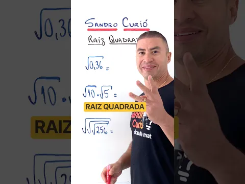 BIZU DE RAIZ QUADRADA
