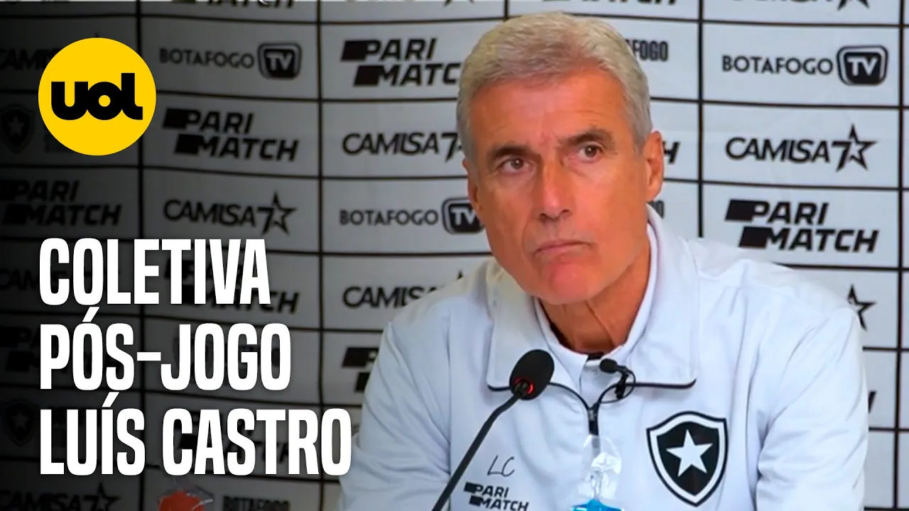 COLETIVA LUÍS CASTRO: 'GANHAMOS O PALMEIRAS E GANHAMOS BEM'