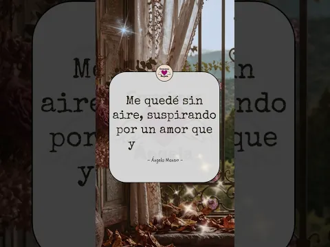 Me quedé sin aire... 🎧 Mensaje | Creaciones Ángela
