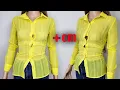 Download Lagu ⭐Amazing sewing trick: How to INVISIBLY and BEAUTIFULLY ENLARGE a tight blouse