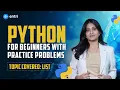 Python for beginners Lists in python A complete python tutorial How to code in python tamil