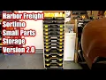 Harbor Freight Sortimo Storage Bin Small Parts Case Organizer - One Day Build