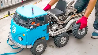 Man Spends 100 Hours Building All-Terrain Go Kart From Old Toy | Start to Finish @Motorizando  ​