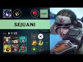 KT Cuzz Sejuani Jungle vs Zyra - KR Grandmaster Patch 26 16