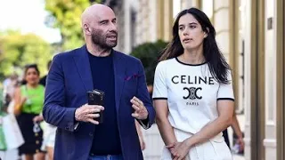 Ella Travolta 22 Is Nearly Taller Than Dad John On Shopping Trip In Paris Photo