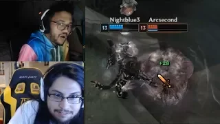 Imaqtpie Promises Nightblue3 A Spicy Game | Aphromoo Reacts To Nightblue3's Play | VoyBoy | LoL