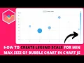 How to Create Legend Scale for Min Max Size of Bubble Chart in Chart JS