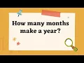 255 How many months make a year