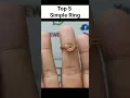 Download Lagu Top 5 Simple Finger Ring 💍#shorts #gold #goldjewellery #jewellery #edit #golden