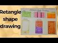 rectangle shape with rectangle for kids